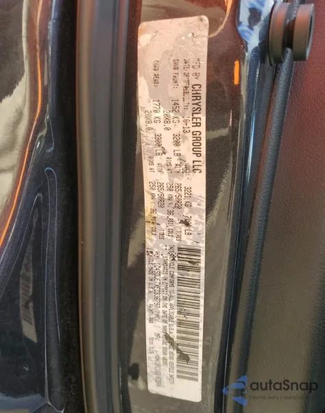 2014 Dodge Durango Citadel from USA, damaged, VIN 1C4SDJETXEC336797